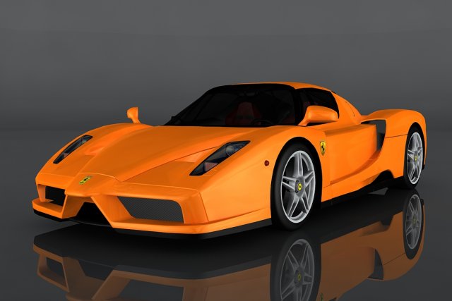 ferrari enzo 3D Model .c4d .max .obj .3ds .fbx .stl .blend 
