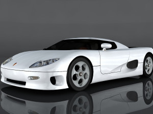 koenigsegg cc8s Modelo 3D