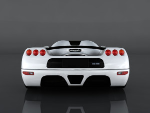 koenigsegg cc8s Modelo 3D