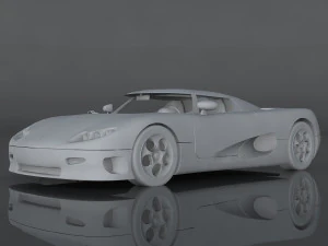 koenigsegg cc8s 3D Model