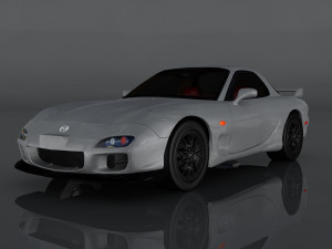 mazda rx-7 2002 3D Model