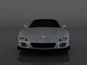 mazda rx-7 2002 3D मॉडल