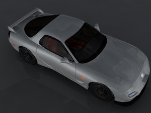 mazda rx-7 2002 3D मॉडल