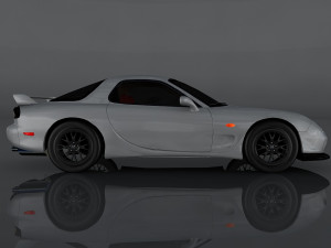 mazda rx-7 2002 3D मॉडल