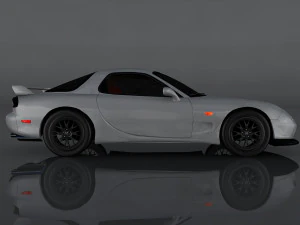 mazda rx-7 2002 3D Model