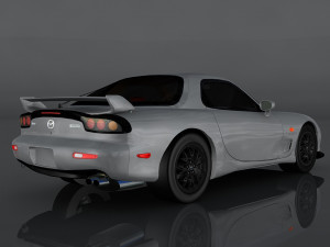 mazda rx-7 2002 3D मॉडल