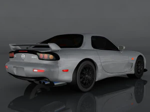 mazda rx-7 2002 3D Model