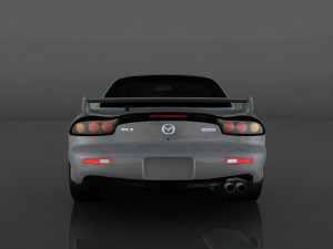 mazda rx-7 2002 3D मॉडल
