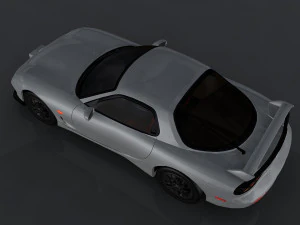 mazda rx-7 2002 3D Model