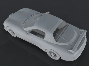 mazda rx-7 2002 3D Model