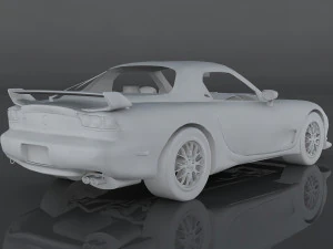 mazda rx-7 2002 3D Model