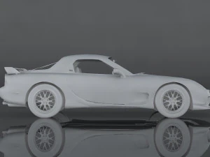 mazda rx-7 2002 3D Model