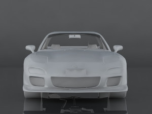 mazda rx-7 2002 3D मॉडल