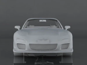 mazda rx-7 2002 3D Model