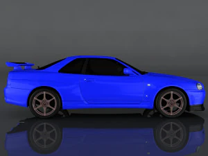 nissan skyline gt-r 3D Model