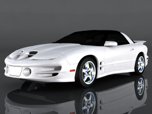 pontiac firebird Modello 3D