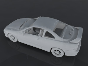 acura integra 2001 Modello 3D