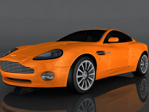 aston martin v12 vanquish Modelo 3D