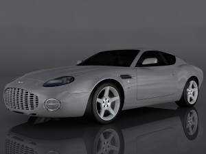 aston martin db7 Modelo 3D