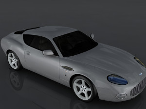 aston martin db7 3D मॉडल