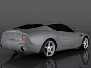 aston martin db7 3D मॉडल