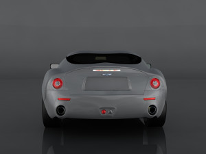 aston martin db7 3D मॉडल