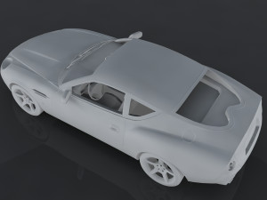 aston martin db7 3D मॉडल