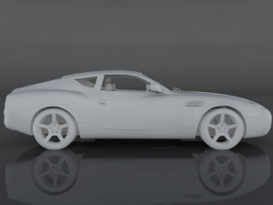 aston martin db7 3D मॉडल