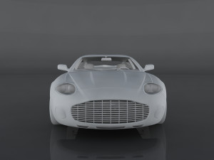 aston martin db7 3D मॉडल