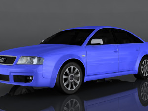 audi rs6 2003 Model 3D