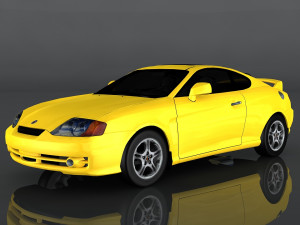 hyundai tuscani elisa 3D Model