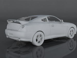 hyundai tuscani elisa 3D Модель