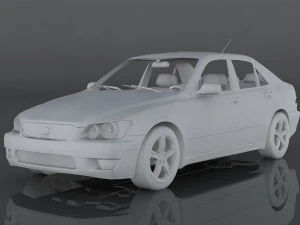 lexus is300 3D Model
