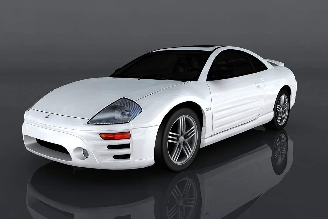 mitsubishi eclipse gts 3D Model .c4d .max .obj .3ds .fbx .stl .blend 