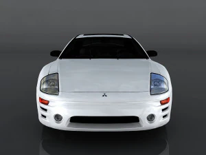 mitsubishi eclipse gts 3D Model
