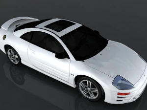 mitsubishi eclipse gts 3D Model