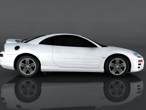 mitsubishi eclipse gts 3D Model