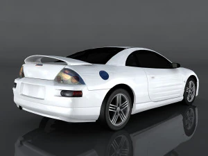 mitsubishi eclipse gts 3D Model