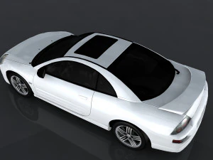 mitsubishi eclipse gts 3D Model