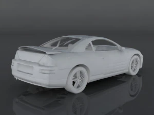 mitsubishi eclipse gts 3D Model