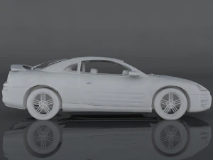 mitsubishi eclipse gts 3D Model