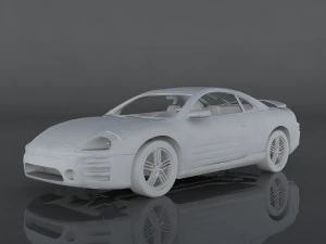mitsubishi eclipse gts 3D Model