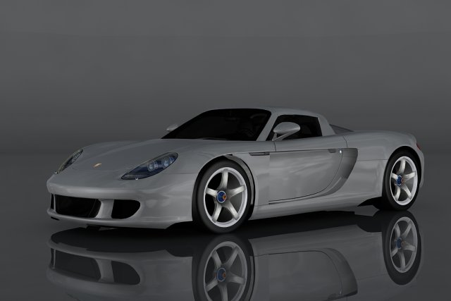porsche carrera gt Modello 3D .c4d .max .obj .3ds .fbx .stl .blend 