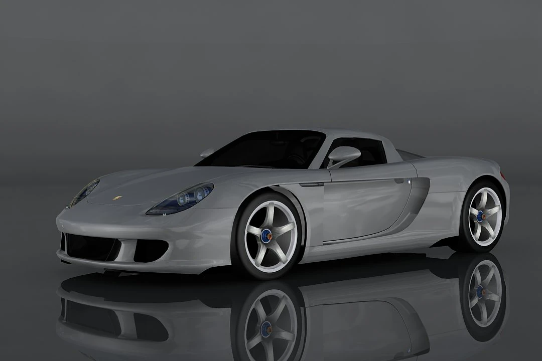 porsche carrera gt 3D Model .c4d .max .obj .3ds .fbx .stl .blend