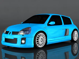 renault spor clio v6 3D Model