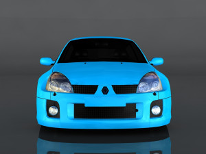 renault sport clio v6 Modelo 3D