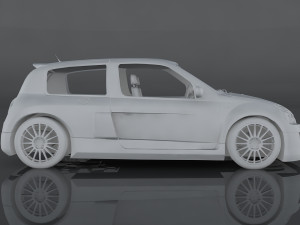 renault sport clio v6 Modelo 3D