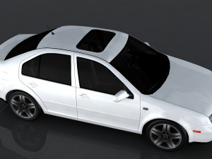 volkswagen bora vr6 3D Модель