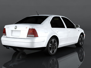 volkswagen bora vr6 3D Модель