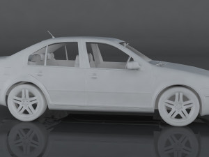 volkswagen bora vr6 3D Модель